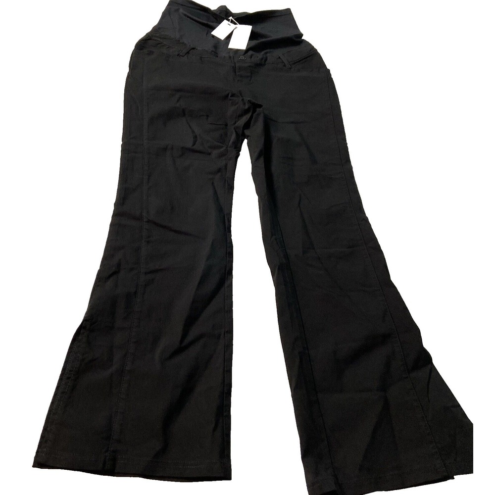 Maacie Maternity Pants Large Black Women's